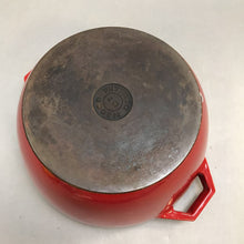 Load image into Gallery viewer, Nacco Denmark Red Enameled Cast Iron Casserole Pot (5x10x10)
