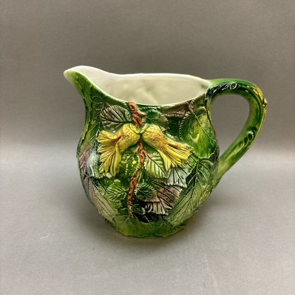 Acorns & Leaves Pitcher, Made in Italy (7.5