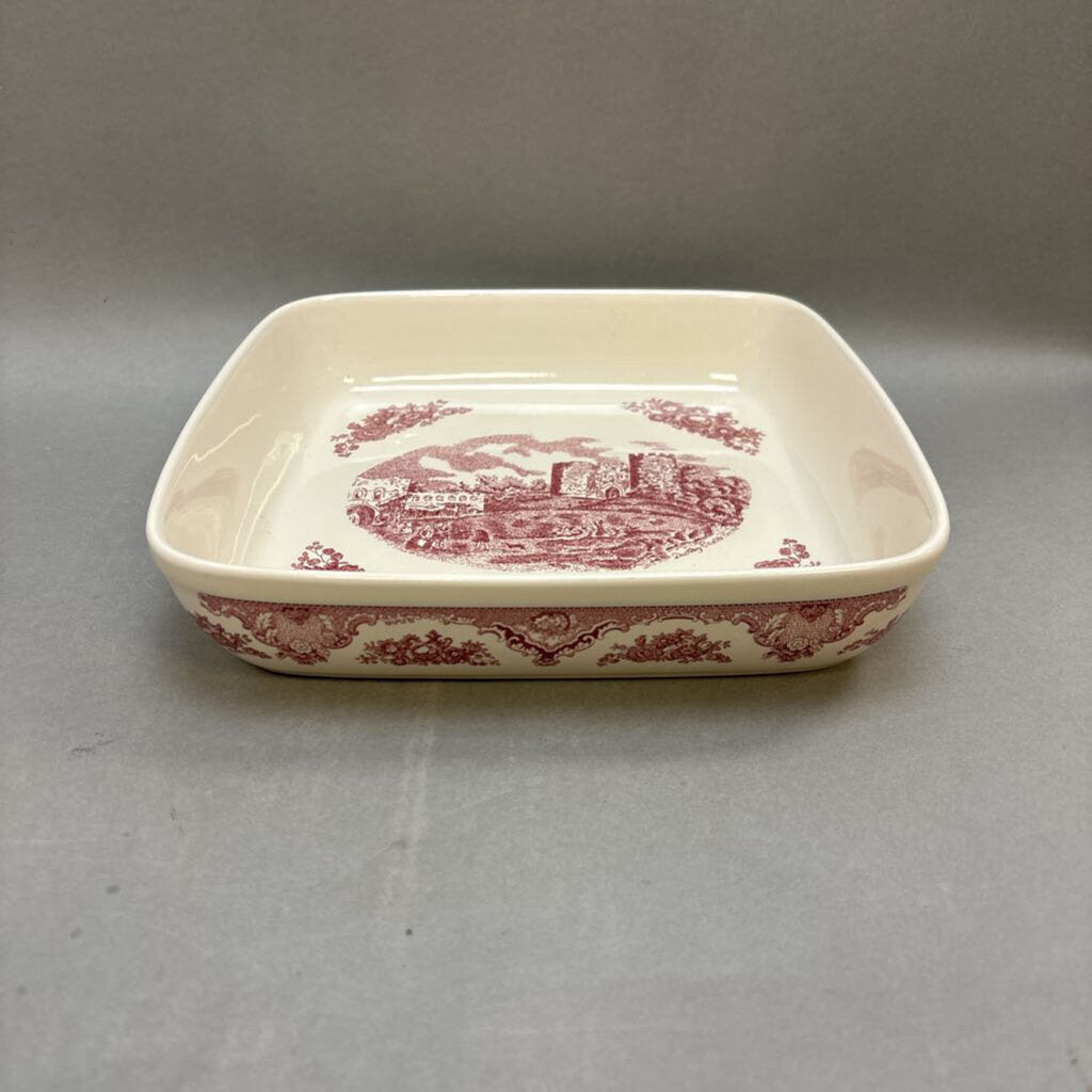 Johnson Brothers Old Britain Castles Square Baking Dish (2.5x10x10)