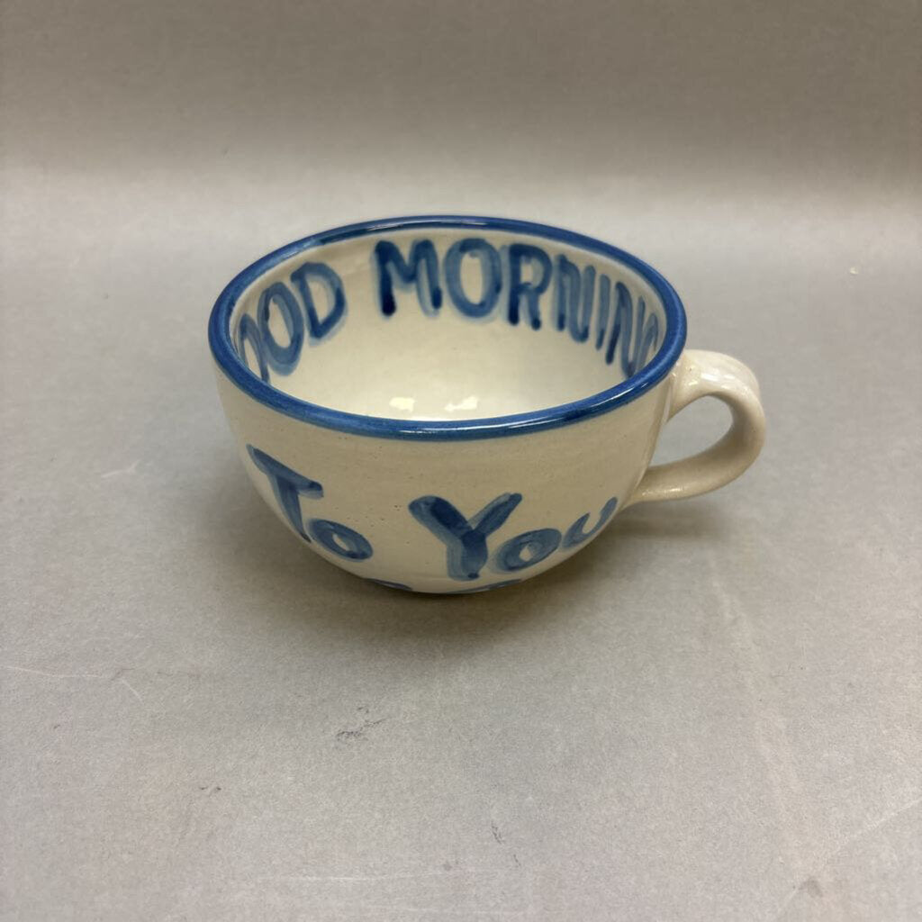 Good Morning Coffee Mug (3x6x5)