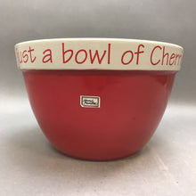 Load image into Gallery viewer, Vintage Department 56 Life is Just a Bowl of Cherries Mixing Bowl (6x9)
