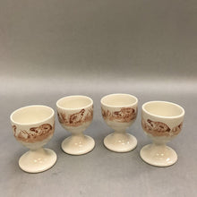 Load image into Gallery viewer, Vintage Ceramic Egg Cup Set of 4 (2.5&quot;).
