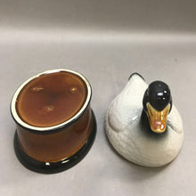 Load image into Gallery viewer, Goose Lidded Ceramic Casserole Dish As Is (9&quot; x 8&quot;)
