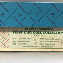 Load image into Gallery viewer, Madame Alexander First Lady Doll - Mary McElroy #1422 (~13&quot;)
