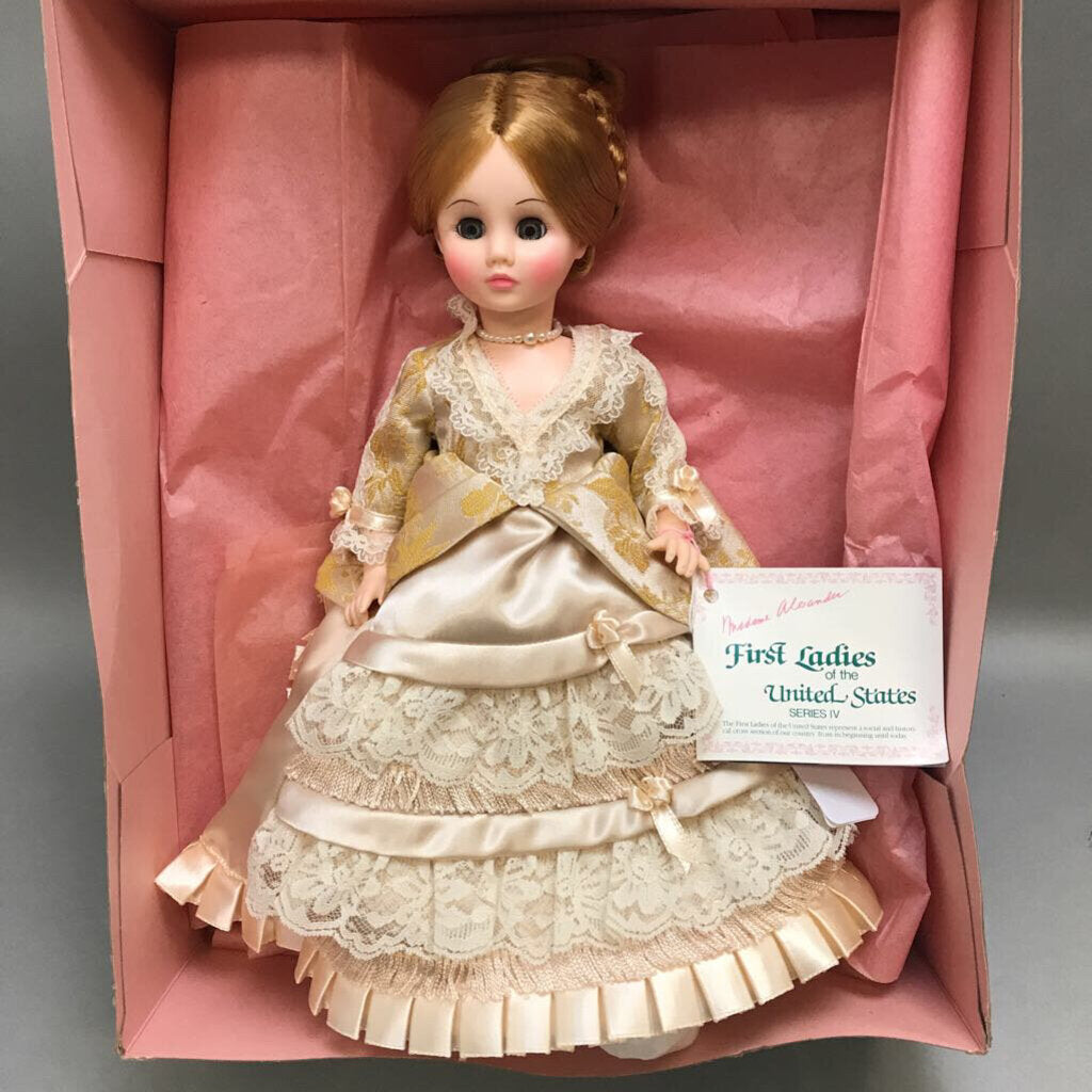 Madame Alexander First Lady Doll - Lucy Web Hayes #1420 (~13