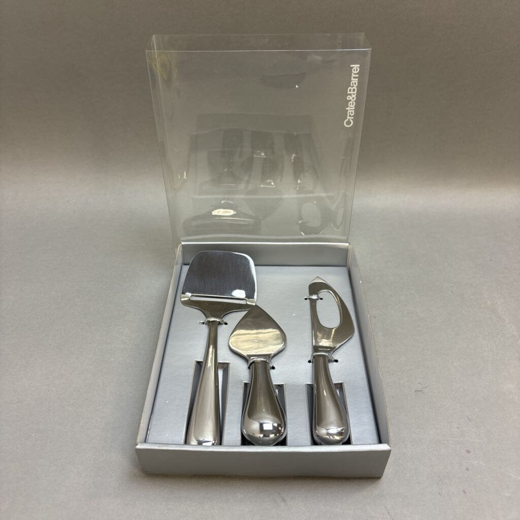 Crate & Barrel Cheese Tools Set (9x7x1.5)