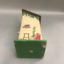 Load image into Gallery viewer, Hand Painted Birdhouse with Hinged Door (11x5x5)
