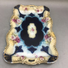 Load image into Gallery viewer, Antique Porcelain Sandwich Serving Plate (11.5x7.5)
