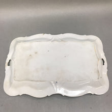 Load image into Gallery viewer, Antique Porcelain Sandwich Serving Plate (11.5x7.5)
