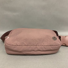 Load image into Gallery viewer, Lululemon Rose Nylon Everywhere Belt Bag Purse (5x8x2&quot;)
