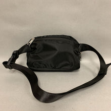 Load image into Gallery viewer, Bearpaw Black Nylon Belt Bag Purse (5x8x2&quot;)
