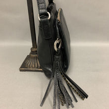 Load image into Gallery viewer, Brighton Black Leather Barbados Banks Crossbody Purse (8x10.5x2&quot;)
