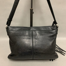 Load image into Gallery viewer, Brighton Black Leather Barbados Banks Crossbody Purse (8x10.5x2&quot;)
