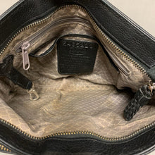 Load image into Gallery viewer, Brighton Black Leather Barbados Banks Crossbody Purse (8x10.5x2&quot;)
