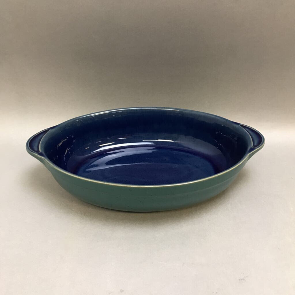 Denby Harlequin Casserole / Baking Dish (~3x12.5x8)