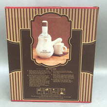 Load image into Gallery viewer, Williams-Sonoma Bonjour Ceramic Hot Chocolate Pot &amp; Frother ~ WHITE NIB
