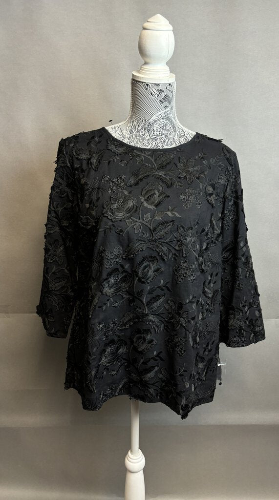 Size 16 Talbots Black Shirt