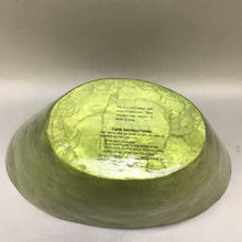 Load image into Gallery viewer, Green Capiz Shell Bowl (~7x14x8)
