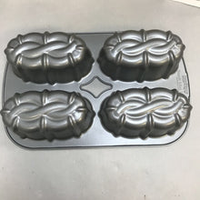 Load image into Gallery viewer, Nordic Ware Bundt Mini-Loaf Pan (14x9)
