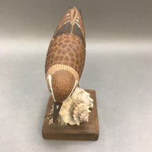 Load image into Gallery viewer, Bird and Sea Shell Figurine - Denmark (6&quot;)
