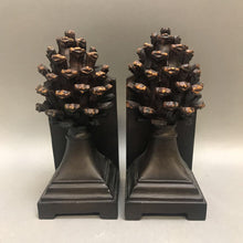 Load image into Gallery viewer, Pine Cone Bookends (8.5&quot;)
