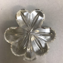 Load image into Gallery viewer, Waterford Crystal 3-Leaf Clover Lucky Shamrock Paperweight (3&quot;)
