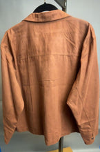 Load image into Gallery viewer, Size 3 Chico&#39;s Design NWT Sienna Suede Long Sleeve Shirt
