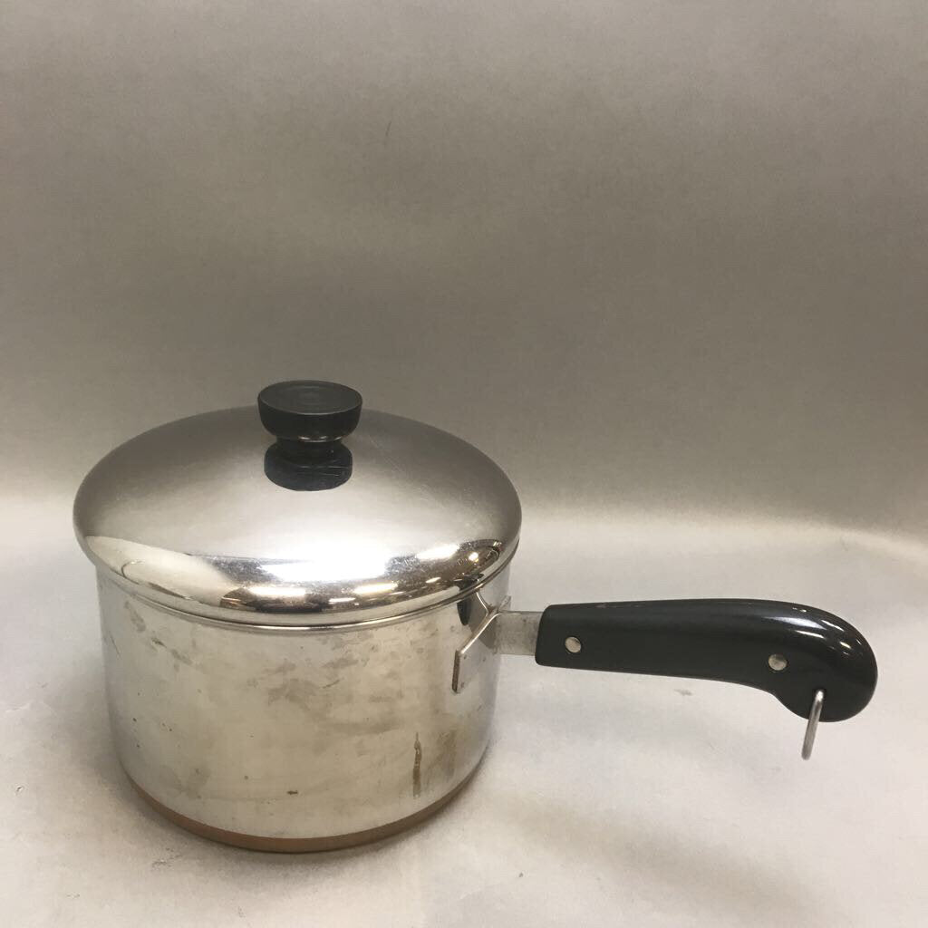 Revere Ware Qt Pot w Lid As Is