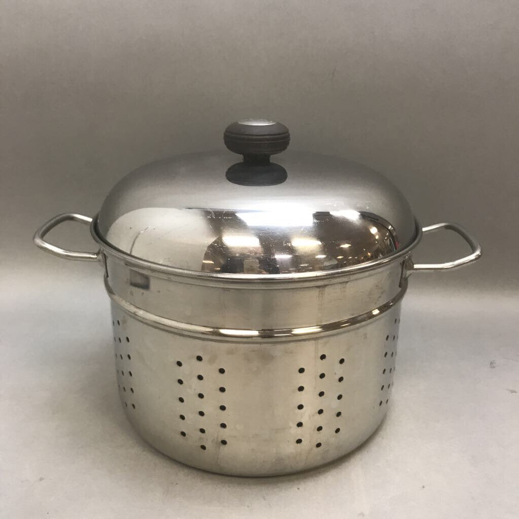 Circulon Stainless Steel Steamer Pot W Lid (8qt)