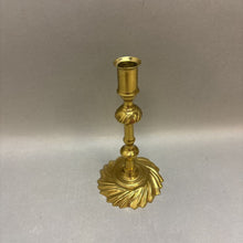 Load image into Gallery viewer, 9&quot; Brass VCM Candlestick Holder
