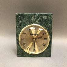 Load image into Gallery viewer, Benchmark Desk Clock in Stone (5.5&quot;)
