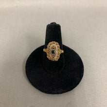 Load image into Gallery viewer, 18K Gold Spinel Ring As-Is sz 5.5 (3.1g)
