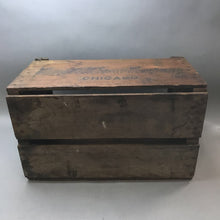 Load image into Gallery viewer, Vintage Campbell Soup Wooden Crate, Chicago (10x20x12)
