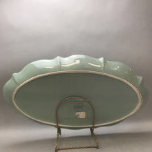 Load image into Gallery viewer, Large Oval Green Serving Platter (20&#39; x 12&quot; x 2&quot;)
