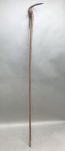 Load image into Gallery viewer, Vintage Hard Wood Carrved Tree Root Shillelagh Walking Stick Cane (39&quot;)
