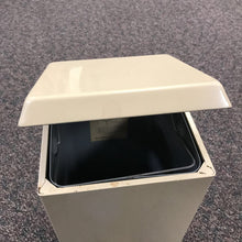 Load image into Gallery viewer, Metal Foot Lift Lid Trash Can (24x10x12)
