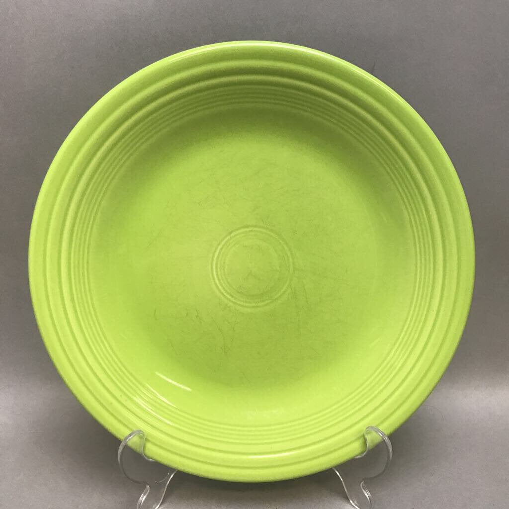 Homer Laughlin Shamrock Green Fiesta Dinner Plate (10.5