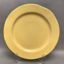 Load image into Gallery viewer, Vietri Yellow Green Plate Handcrafted Cucina Fresca Italy Terracotta (12&quot;)
