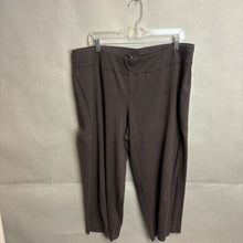 Load image into Gallery viewer, 2pc Set Eileen Fisher Brown Cotton Zip-Up Sweatsuit Size 1X/XL
