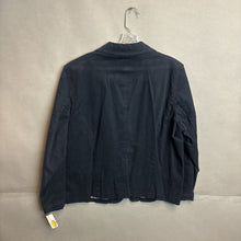 Load image into Gallery viewer, Talbots Blue Cotton Blend Blazer Size 16W
