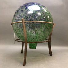 Load image into Gallery viewer, Gazing Ball 10&quot; on Metal Stand (15&quot; Tall)
