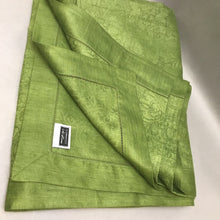 Load image into Gallery viewer, Bloomingdales At Home Olive Green Linen Table Cloth (72&quot;x 110&quot;)
