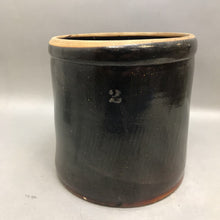 Load image into Gallery viewer, Brown Stoneware Crock (10x9)
