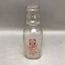 Load image into Gallery viewer, Central Illinois Dairy Products Co Cream Top Milk Bottle Quart
