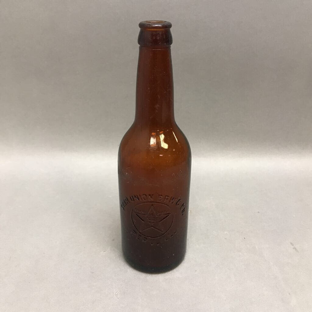 Star Union Brewing Peru ILL Amber Beer Bottle (9.5