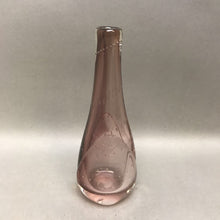 Load image into Gallery viewer, Blown Art Glass Purple w Bubbles Vase (9&quot;)
