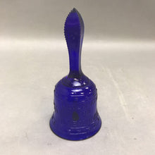 Load image into Gallery viewer, Cobalt Blue Glass Bell (6&quot;)
