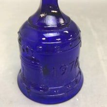 Load image into Gallery viewer, Cobalt Blue Glass Bell (6&quot;)
