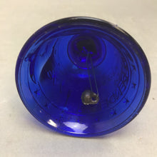 Load image into Gallery viewer, Cobalt Blue Glass Bell (6&quot;)
