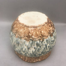 Load image into Gallery viewer, Large Glazed Ceramic Decorative Pot (9&quot;)
